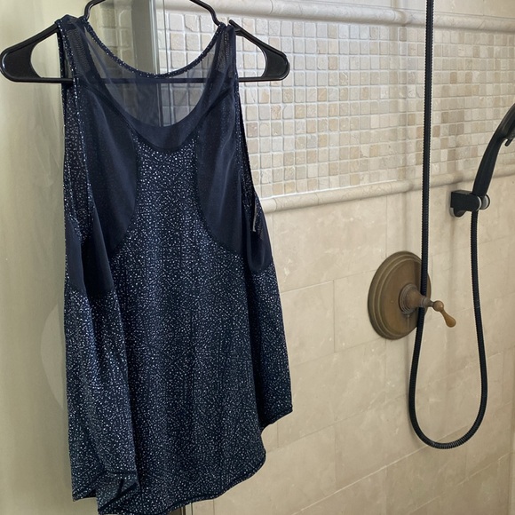 Lululemon Black Polkadot Workout Tank - Picture 5 of 7